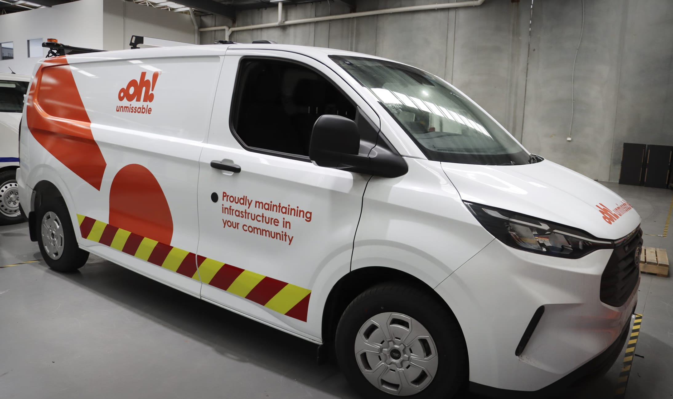 Efficient and Unmissable – oOh! Media Maintenance Van Solution